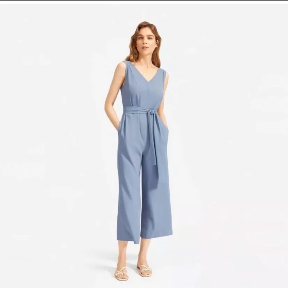 Everlane Goweave Japanese crepe jumpsuit 12